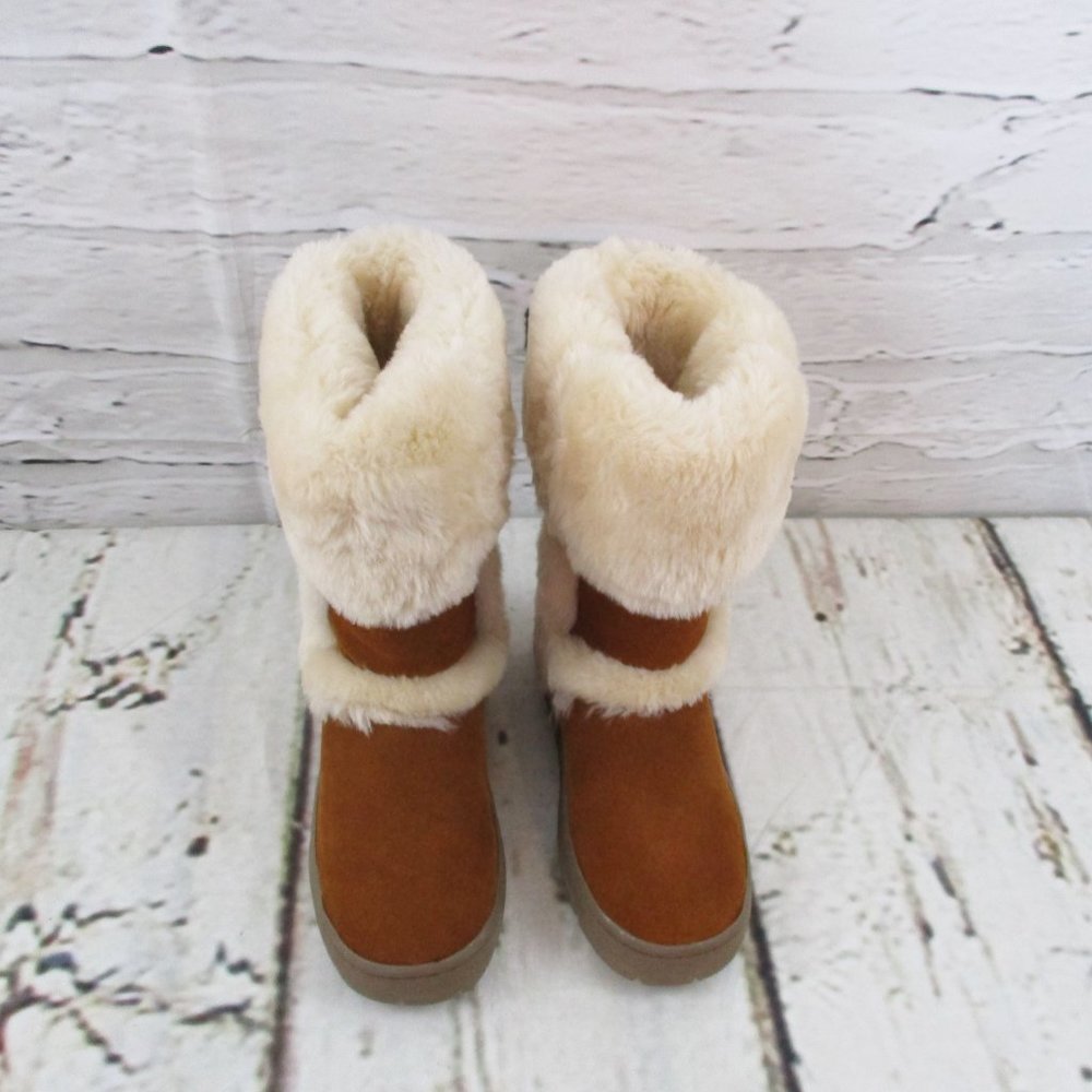 Style & Co Suede Sherpa Boots - Picture 7 of 8